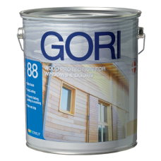 Σατινέ εμποτιστικό ξύλου βασισμένο σε αλκυδικές ρητίνες, βάσεως νεφτιού. Περιέχει μυκητοκτόνο κατά της μούχλας που προσβάλει την επιφάνεια του ξύλου. GORI